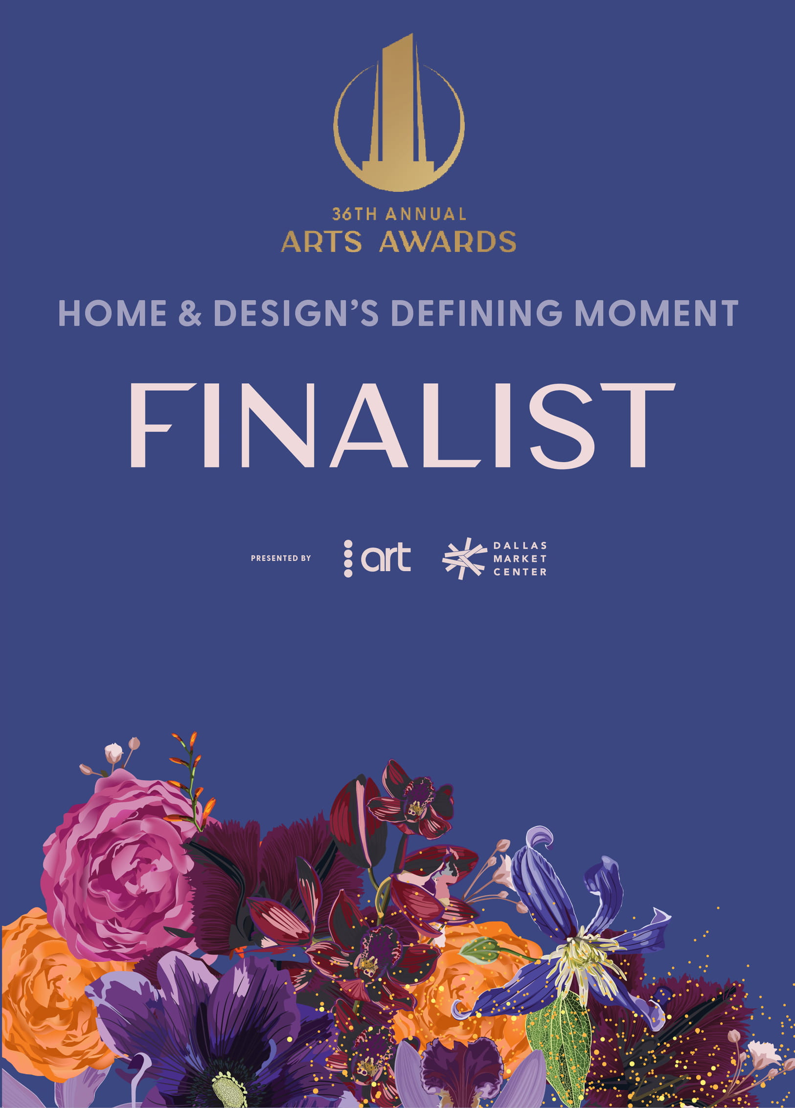 JONATHAN CHARLES NAMED FINALIST FOR THE 36TH ANNUAL ARTS AWARDS (3)