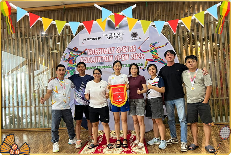ĐỘI CẦU LÔNG V.F.R THAM GIA GIẢI ROCHDALE OPEN 2024 (9)