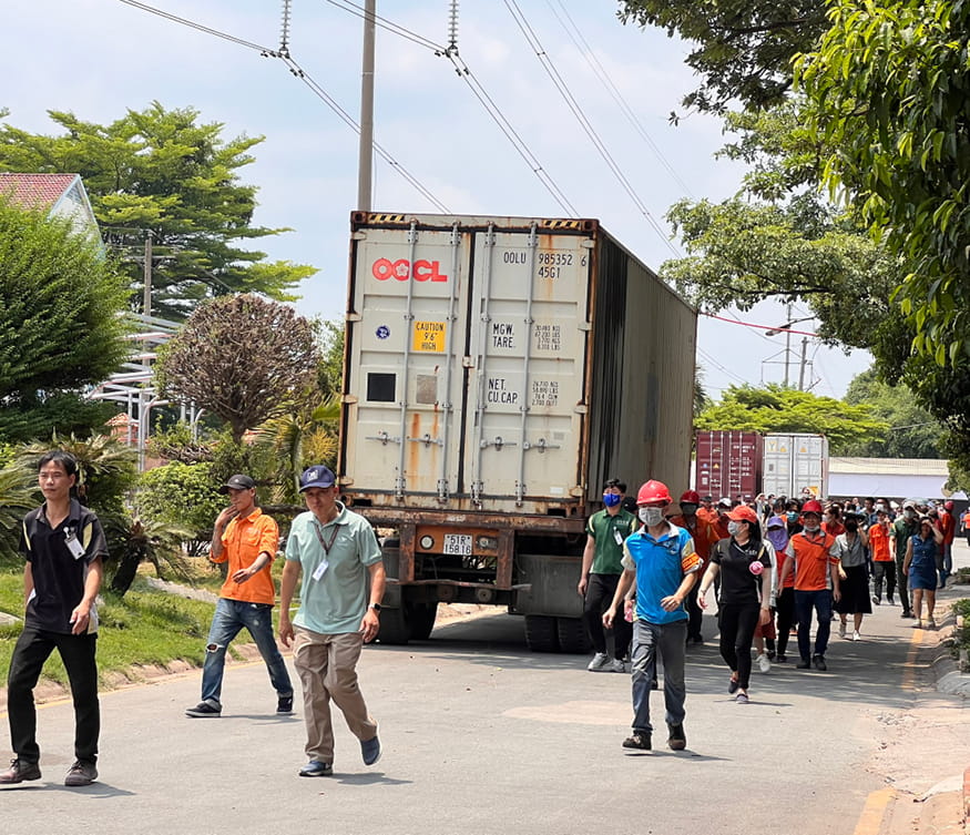 HOÀN TẤT DIỄN TẬP SƠ TÁN & CHỮA CHÁY LẦN 1 NĂM 2024 (6)