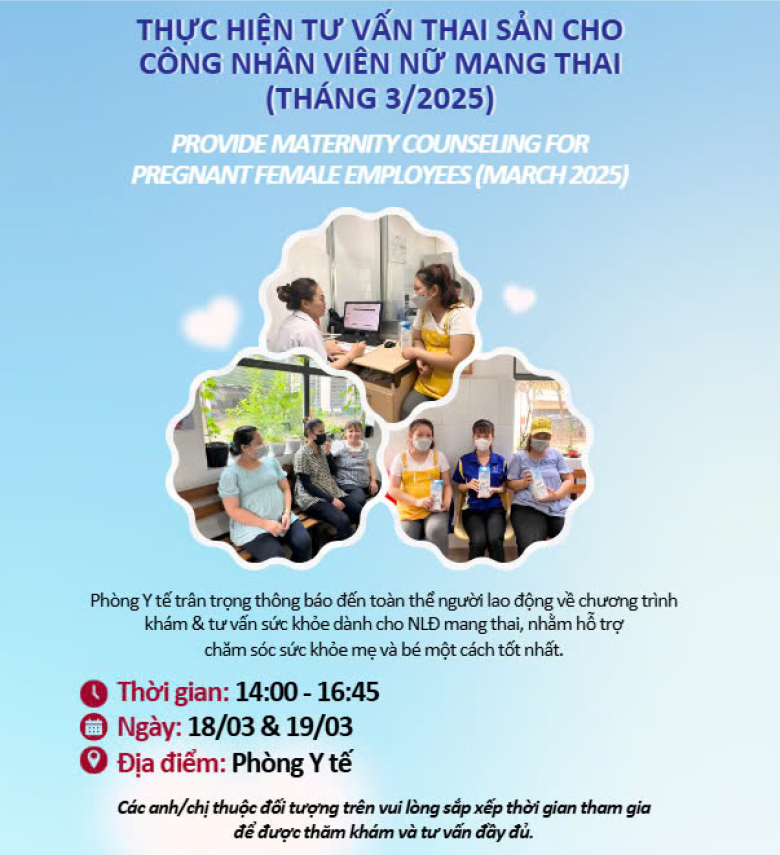 NỤ CƯỜI HẠNH PHÚC KHI ĐƯỢC QUAN TÂM – V.F.R LUÔN ĐỒNG HÀNH CÙNG MẸ BẦU