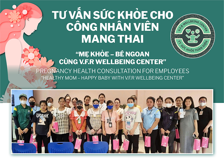 TƯ VẤN SỨC KHỎE CHO CÔNG NHÂN VIÊN MANG THAI