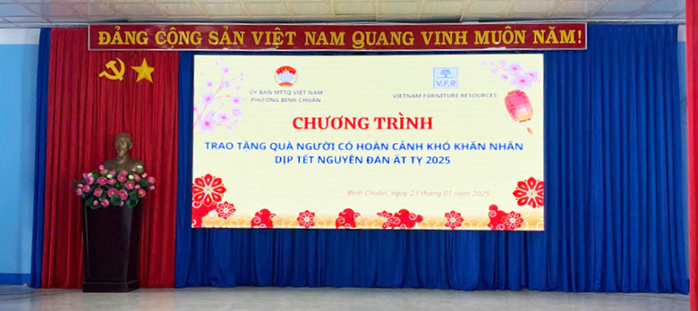 V.F.R CHUNG TAY MANG TẾT ẤM ĐẾN NHỮNG HOÀN CẢNH KHÓ KHĂN