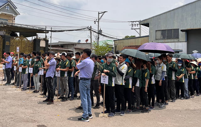 HOÀN TẤT DIỄN TẬP SƠ TÁN & CHỮA CHÁY LẦN 1 NĂM 2024
