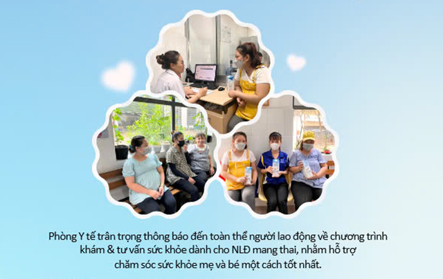 NỤ CƯỜI HẠNH PHÚC KHI ĐƯỢC QUAN TÂM – V.F.R LUÔN ĐỒNG HÀNH CÙNG MẸ BẦU