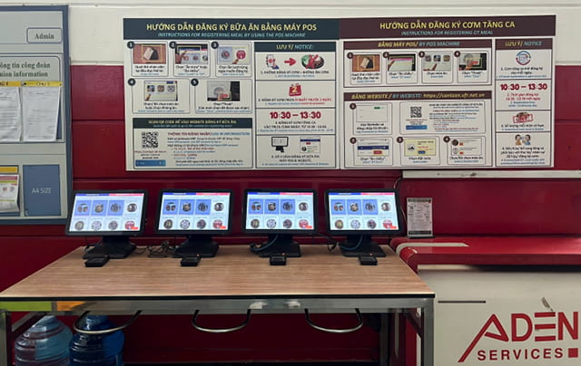 ỨNG DỤNG MÁY POS CẢM ỨNG VÀ WEBSITE NỘI BỘ: GIẢI PHÁP HIỆN ĐẠI GIÚP ĐẶT CƠM THUẬN TIỆN CHO  NGƯỜI LAO ĐỘNG