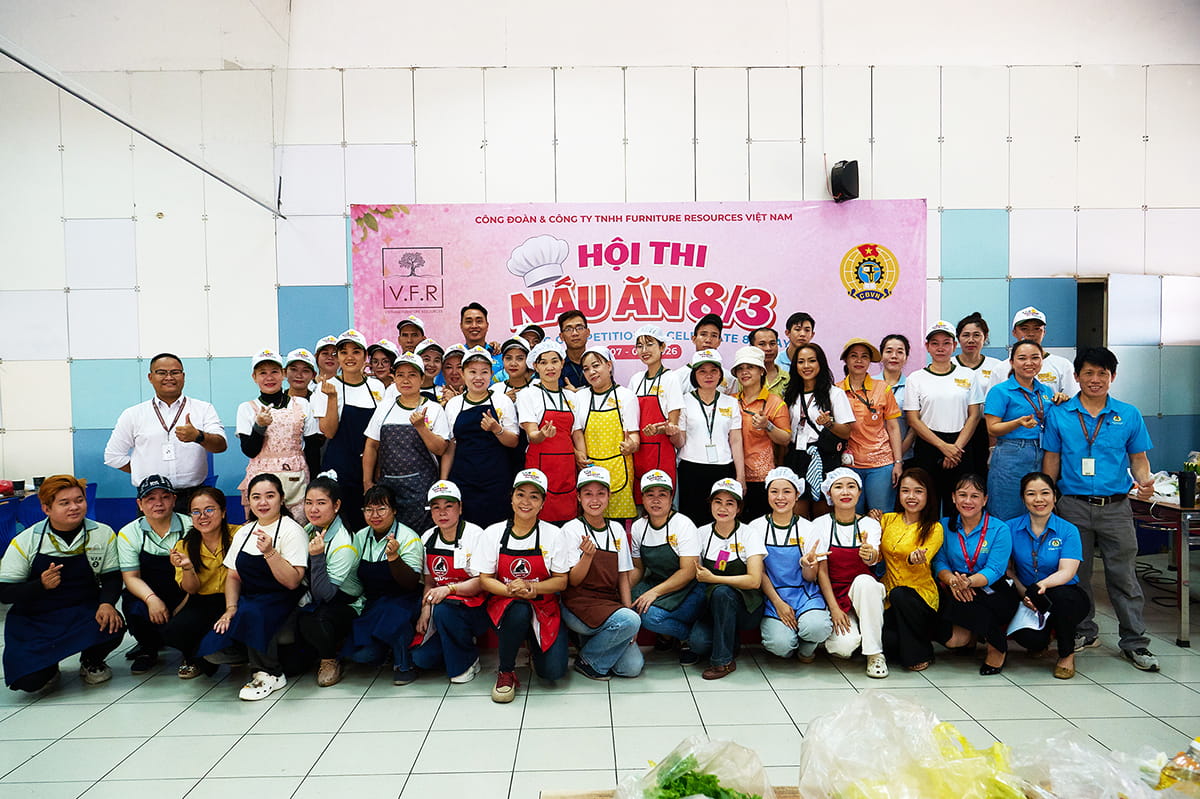 CHÚC MỪNG HỘI THI NẤU ĂN 8/3 CỦA V.F.R DIỄN RA THÀNH CÔNG TỐT ĐẸP
