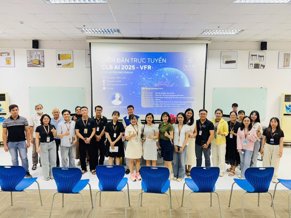 DIỄN ĐÀN TRỰC TUYẾN CÂU LẠC BỘ AI TẠI V.F.R