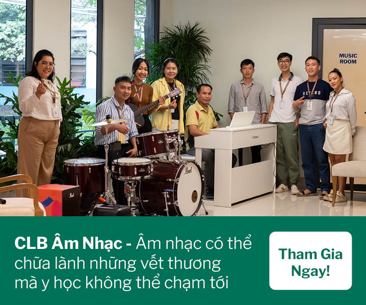 CLB Âm Nhạc — Âm nhạc có thể chữa lành những vết thương mà y học không thể chạm tới. Tham gia ngay