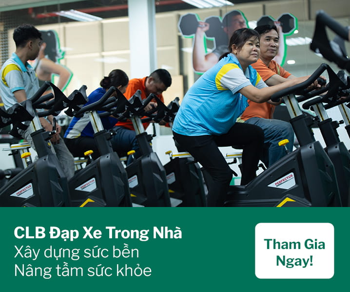 CLB Đạp Xe Trong Nhà — Xây dựng sức bền, nâng tầm sức khỏe. Tham gia ngay